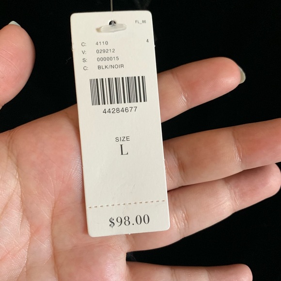 Anthropologie Black Velvet Cami - Picture 5 of 5